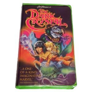 The Dark Crystal 1994 2nd Release Collectible Vintage VHS Clamshell